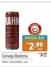 Cerveja brahma