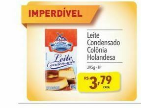 Supermercados Condor Leite condensado colônia holandesa oferta