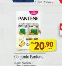 Supermercados Condor Conjunto pantene oferta
