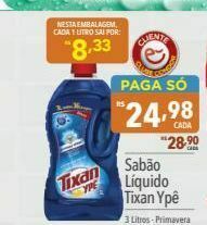 Supermercados Condor Sabão líquido tixan ypê oferta