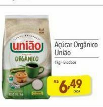 Supermercados Condor Açúcar orgânico união oferta