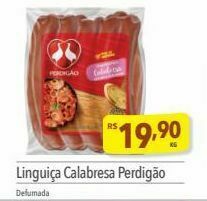 Supermercados Condor Linguiça calabresa perdigão oferta