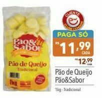 Supermercados Condor Pão de queijo pão&sabor oferta