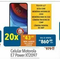 Supermercados Condor Celular motorola e7 power xt2097 oferta