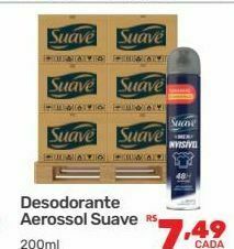 Desodorante aerossol suave 200ml