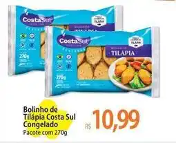 Atacadão Costa sul - bolinho de tilápia sul congelado oferta
