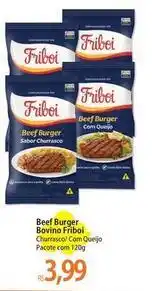 Atacadão Friboi - beef burger bovino oferta