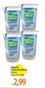 Atacadão Canto de minas - iogurte oferta