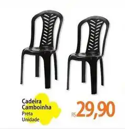 Atacadão Cadeira camboinha oferta