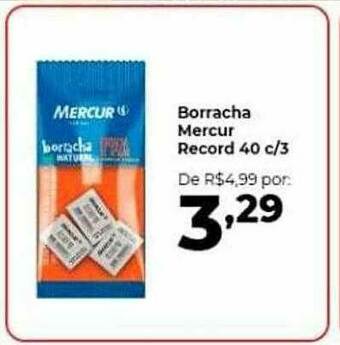 Borracha Mercur Record 40 C 3