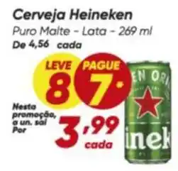 Dia Heineken - cerveja oferta