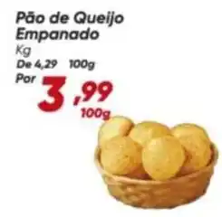 Dia De - pão de queijo empanado oferta