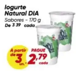 Dia Natural - iogurte oferta