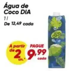 Dia Dia - água de coco oferta