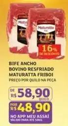 Assaí Atacadista Friboi - bife ancho bovino resfriado maturatta oferta