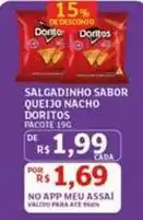 Assaí Atacadista Doritos - salgadinho sabor queijo nacho oferta
