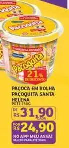 Assaí Atacadista Rs - pacoca em rolha pacoquita santa helena oferta