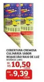 Assaí Atacadista Raio de luz - cobertura cremosa culinária sabor requeijão oferta