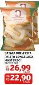 Assaí Atacadista Masterboi - batata pre-frita palito congelada oferta