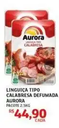 Assaí Atacadista Aurora - linguiça tipo calabresa defumada oferta