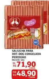 Assaí Atacadista Perdigão - salsicha hot dog congelada oferta