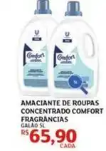 Assaí Atacadista Comfort - amaciante de roupas concentrado fragrancias oferta