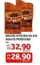 Assaí Atacadista Perdigão - bacon inteiro ou em manta oferta