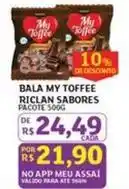 Assaí Atacadista Sabores - bala toffee oferta