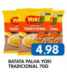 Rancho Bom Supermercados batata palha yoki tradicional oferta