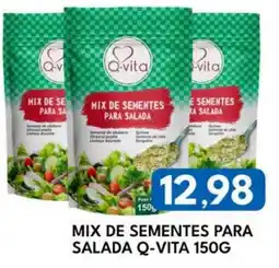 Rancho Bom Supermercados mix de sementes para salada q-vita oferta