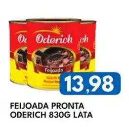 Rancho Bom Supermercados Feijoada pronta oderich oferta
