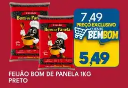 Rancho Bom Supermercados Feijão bom de panela preto oferta