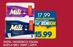 Rancho Bom Supermercados Papel higienico folha dupla mili oferta