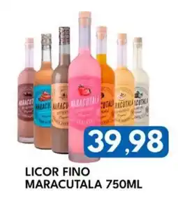 Rancho Bom Supermercados Licor fino maracutala oferta