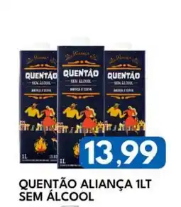 Rancho Bom Supermercados quentão aliança sem álcool oferta