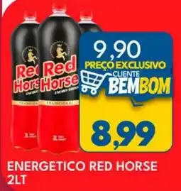 Rancho Bom Supermercados energetico red horse oferta