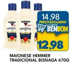 Rancho Bom Supermercados Maionese hemmer tradicional bisnaga oferta
