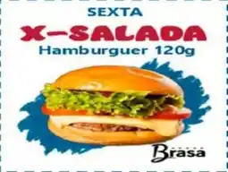 Rancho Bom Supermercados Sexta x-salada hamburguer oferta