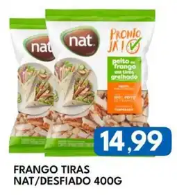 Rancho Bom Supermercados Frango tiras nat/desfiado oferta