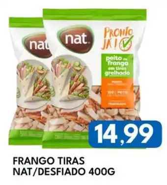 Frango tiras nat/desfiado