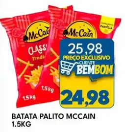 Rancho Bom Supermercados batata palito mccain oferta