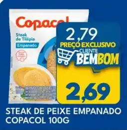 Rancho Bom Supermercados Steak de peixe empanado oferta