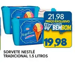 Rancho Bom Supermercados Sorvete nestlé tradicional oferta