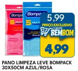 Rancho Bom Supermercados Pano limpeza leve bompack oferta