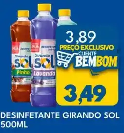 Rancho Bom Supermercados Desinfetante girando sol oferta