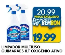 Rancho Bom Supermercados Limpador multiuso guimarães 1lt oxigênio ativo oferta
