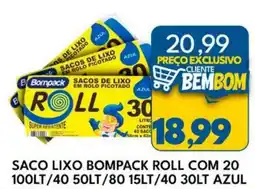 Rancho Bom Supermercados saco lixo bompark roll oferta