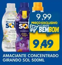 Rancho Bom Supermercados Amaciante concentrado girando sol oferta