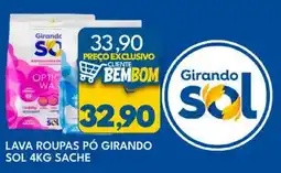 Rancho Bom Supermercados Lava roupas pó girando sol oferta