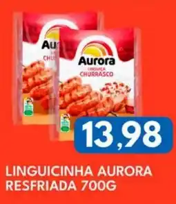 Rancho Bom Supermercados Linguicinha aurora resfriada oferta